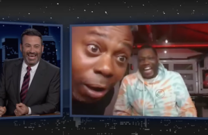 Dave Chappelle Makes Surprise Appearance During Michael Che Interview w/ Jimmy Kimmel