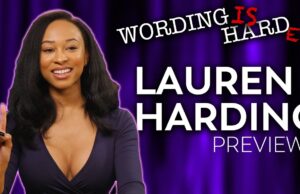 Wording is Harder w/ Tahir Moore Feat. Lauren Harding