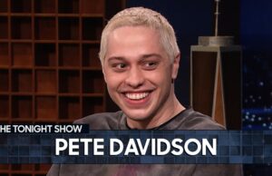 SNL’s Pete Davidson Explains Falling Off Stage w/ Machine Gun Kelly On The Tonight Show w/ Jimmy Fallon