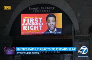 The Laugh Factory Supports Chris Rock With New Sign
