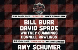 Bill Burr, Amy Schumer, & Pete Davidson Headlines 2022 The Great Outdoors Comedy Festival