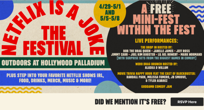 Netflix Is A Joke Comedy Festival Announces More High-Profile Events