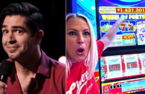 Wife of Comedian Wins $1.4 Million Slot Jackpot During Reno, NV Performance