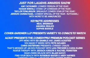 Amy Schumer, Taylor Tomlinson, & Jerrod Carmichael Win Big At Just For Laughs Festival