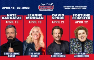 Nashville Comedy Festival Announces First Part of 2023 Lineup