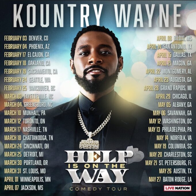 Kountry Wayne announces 2023 Comedy Tour