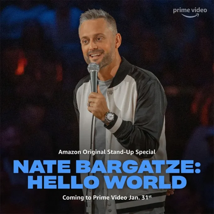 Prime Video Announces New Nate Bargatze Comedy Special