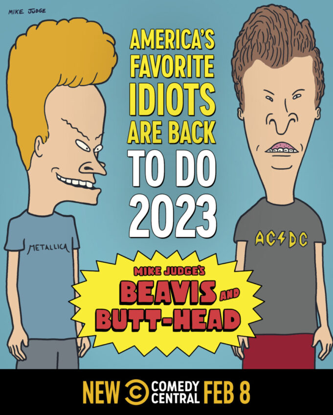 Mike Judge’s “Beavis & Butt-Head” Sets Comedy Central Debut