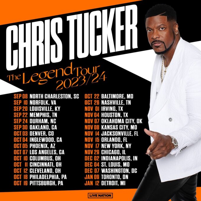 Chris Tucker Announces “The Legend” Comedy Tour