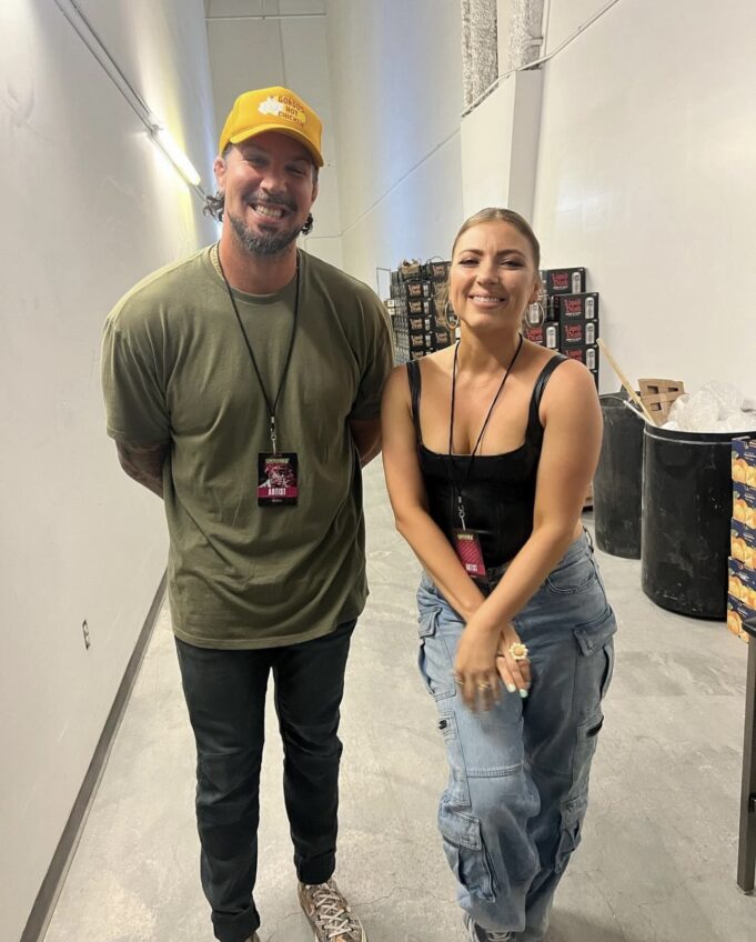 Brendan Schaub & Annie Lederman End Feud At Skankfest