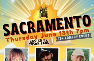 Jose “Hoozay” Velasquez Headlines We Own The Laughs: Sacramento @ Laughs Unlimited Thursday June 13th 7PM