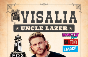 We Own The Laughs: Visalia (Starring Uncle Lazer) Saturday July 25th 8pm