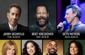 Jerry Seinfeld, Bert Kreischer, & Seth Meyers Headline National Comedy Center Festival August 6th-9th