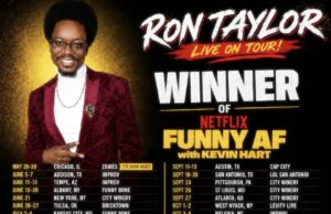 Netflix’s Funny AF w/ Kevin Hart Winner Ron Taylor Announces 2026 National Headlining Comedy Tour