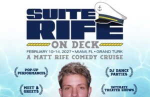 Matt Rife Set to Host “Suite Rife on Deck” Comedy Cruise in Feburary 2027